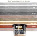 Revestimento Decorativo Efeito Cimento Queimado Maza Uso Interno e Externo Pronto para Uso