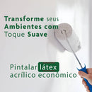 Tinta Acrílica Fosca Aveludada Pintalar Iquine Látex Econômico
